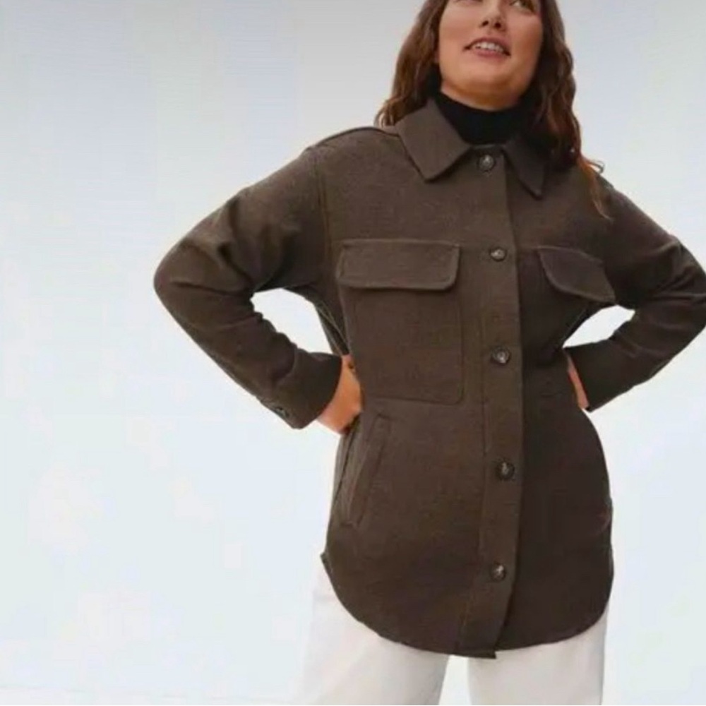 Everlane Oversized Shirt Jacket Shacket - Medium